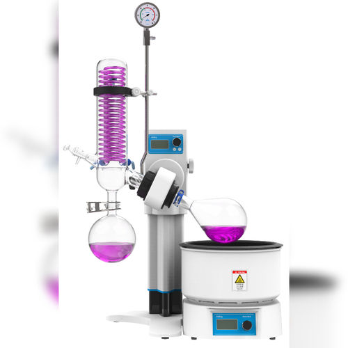 Rotary Evaporator With 4L Heating bath And IR Interface, High Efficiency