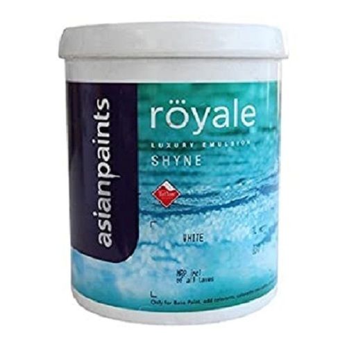 White Royale Shine Luxury Emulsion Interior Wall Paints(Shiny Finish And Waterproof)