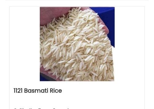 100% Natural and Organic, High in Protein 1121 Basmati Rice