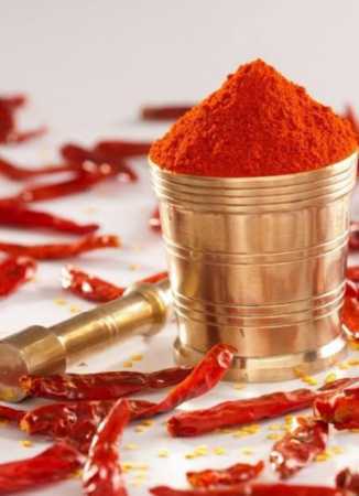 100% Undulated Red Chilli Powder Without Artificical Color And Presevatives Grade: A1