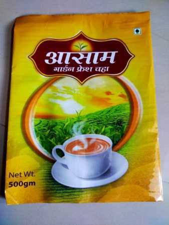 स्नैक्स, चाय, डिटर्जेंट, चावल की पैकेजिंग के लिए 3 लेयर लैमिनेटेड प्रिंटेड पाउच