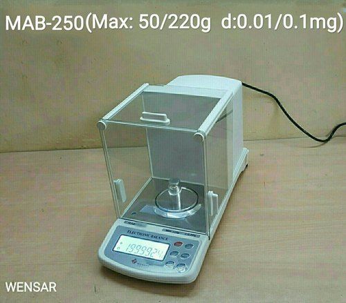 Analytical Balance MAB-250 (Max:50/220g d:0.01/0.1mg)