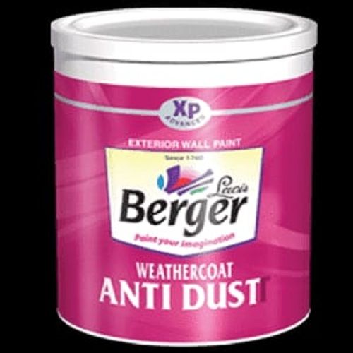 Berger Interior Panits Weather Coat Anti Dust, Pink And White Color Cas No: 100-41-4