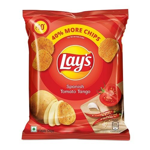 Crisply and Crunchy Lays Potato Chips - Spanish Tomato Tango, 28g Pouch