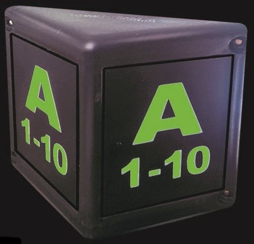 Easy to Use High Quality Cube Shape LED Seat Number Display Light