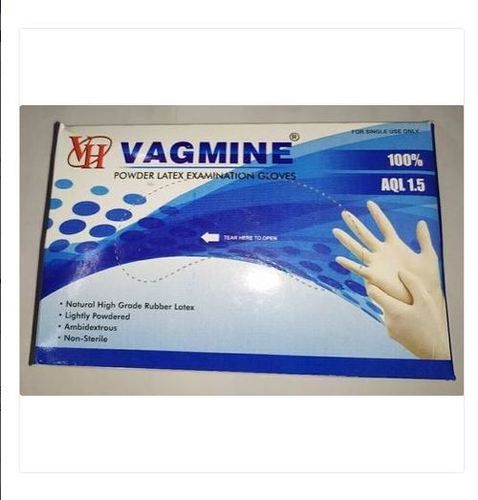 White Latex Disposable Hand Gloves(Protect Your Hands From Harmful Germs)