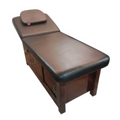 Fine Light Brown Parlour Massager Portable Bed Bed For Beauty Parlor