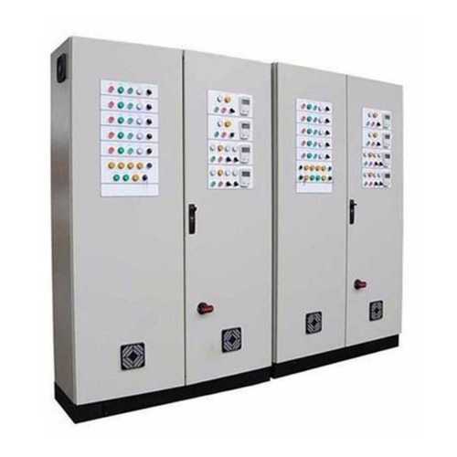 Powder Coated Mild Steel Three Phase Grey Electrical Control Panel Board