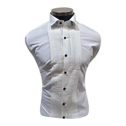 Tear Resistance Soft Texture Colorfastness Button Closure Mens Cotton Striped Shirt