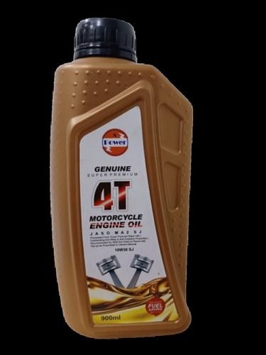 Gold 10W-30 Viscosity Index Four Stroke High Mileage Highly Adhesive Engine Oil With Consistent Composition