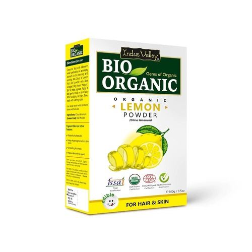 Bio-Organic Antioxidant Lemon (Citrus Limonum) Peel Powder