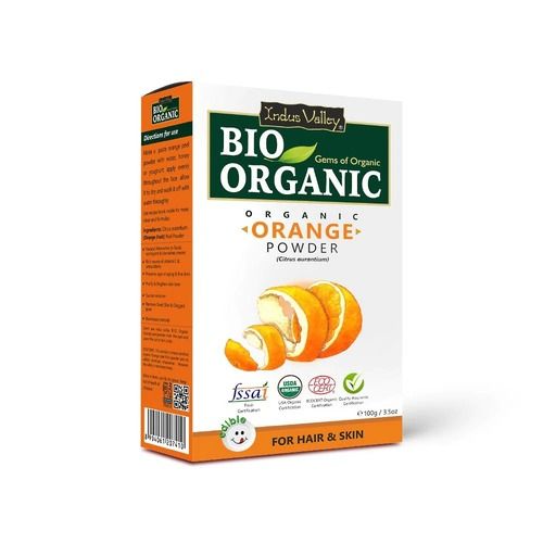 Bio-Organic Antioxidant Orange (Citrus Aurantium) Peel Powder For Hair And Skin