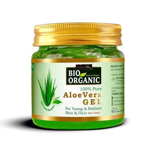 Bio-organic Non Toxic Anti-acne Skin Care 100% Pure Aloe Vera Gel - 175 Ml Pack