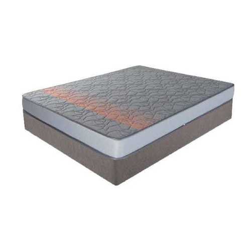 Cotton Grey And White Colour Pulse Single Bed Mattress