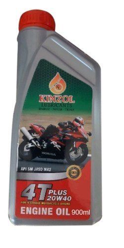 Longer Engine Life Friction Resistance 20W-40 Four Stroke Bike Engine Oil (900Ml) Ash %: 2%