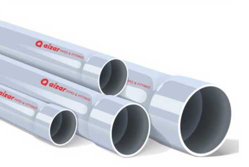 Non Polished High Strength PVC Pipe for Construction, Manufacturing Unit