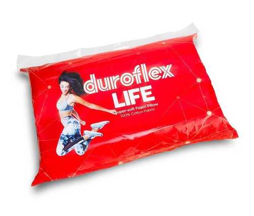 Smooth And Soft Red Colour Life Curved Pillows For Head And Neck