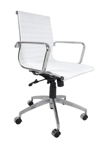 Swivels 360 Degrees Height Adjustable Stainless Steel Office Executive Chair
