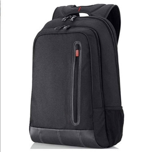 Zipper Closure Black Plain Very Spacious And Light Weight Water Proof Office Backpack Bag Size: Various Sizes Are Available