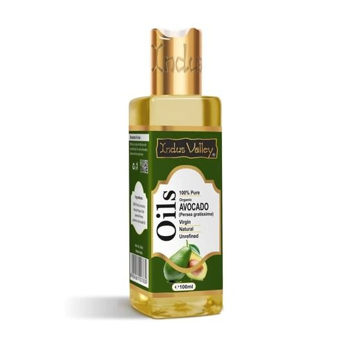 100% Organic Virgin Unrefined Avocado Carrier Oil For Hair And Skin Care - 100 ML