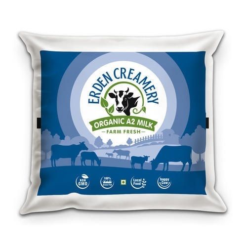 500Ml 100% Natural, Fresh And Organic A2 Cow Milk Pouch Age Group: Adults