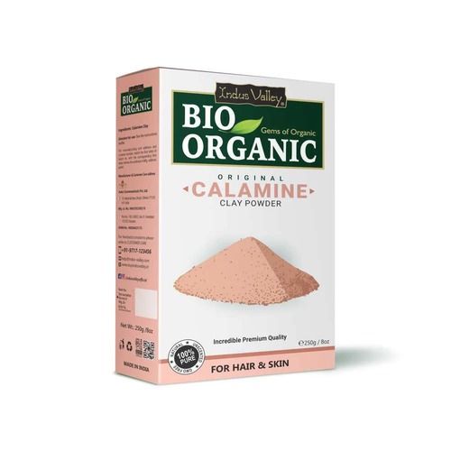 Bio-Organic Unscented Non GMO Calamine Clay Powder For Skin Care - 250g Pack