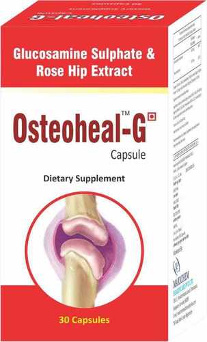 Glucosamine Sulphate And Rose Hip Extract Osteoheal G Capsules General Medicines