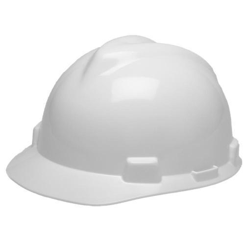Lightweighted Polypropylene Plastic White Hard-Hat Construction Safety Helmet
