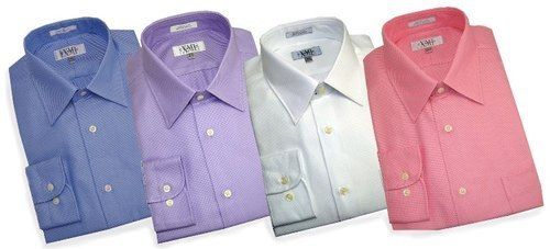 Polo Collar, Full Sleeve And Plain Promotional Men Shirt With Button Closure