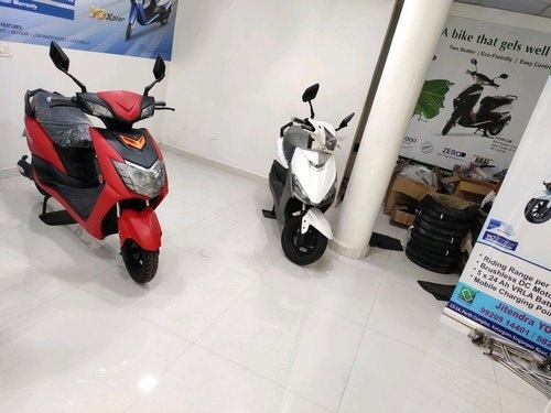 Socker Wheel, Electric Scooter With 2 Seater Capacity And Low Charging Time - 24Ah VRLA Battery, 8-10 Hours Charge, 40-60 Km/H, Brushless DC Motor, Comfortable Ride, Low Maintenance