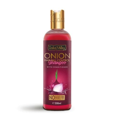 Organic Sulfate/Paraben Free Onion Hair Fall Control Shampoo With Conditioner - 200 Ml