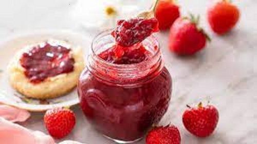 Yummy And Delicious Taste Strawberry Jam With Antioxidants, Flavonoids, Vitamins, Minerals And Fibres Additives: Lemon Juice Or Citric Acid