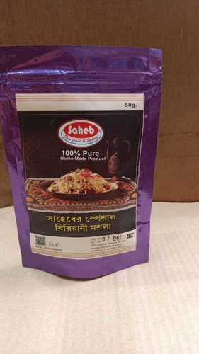 100% Pure Tasty And Aromatic Authentic Home Made Biryani Masala Powder