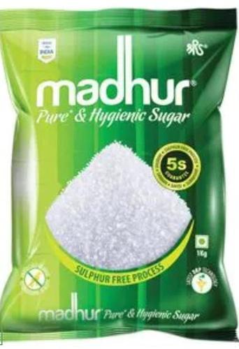 Sweet 1Kg Madhur Sugar With Refined Sparkling White And Easy To Dissolve Sugar Crystals