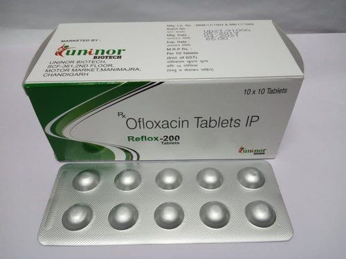 A Grade Ofloxacin Tablets Anti Infective Tablet 