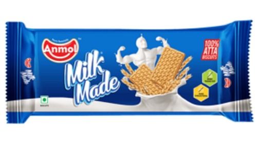 Anmol 100% Atta Gluten-Free And Vegan Milk Made Sweet Biscuit Fat Content (%): 3.34 Grams (G)