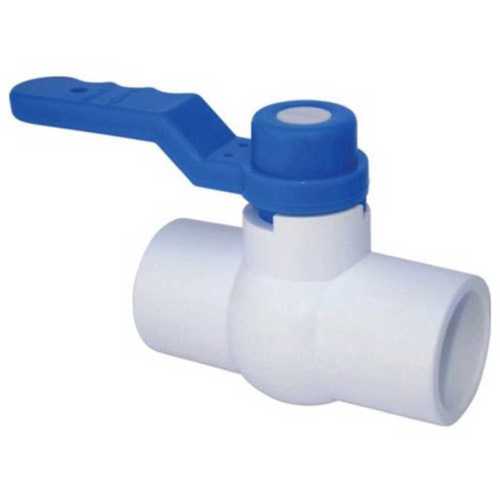 पॉलिश ब्लू एंड व्हाइट कास्टिंग स्वीकृत वाटर फिटिंग Upvc बॉल वाल्व, 5-10 इंच