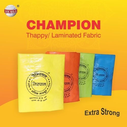 Blue Champion Flexible Waterproof Recyclable Anti-Uv Laminated Hdpe Tarpaulin