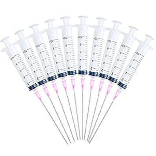 Dispo 10 Pcs Ink Syringes Adding Tools With Needle For Multipurpose Use