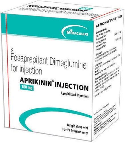 Fosaprepitant Dimeglumine Injection Shelf Life: 2 Years