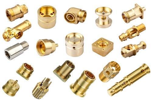 Golden And Silver Corrosion-Resistant Heavy-Duty Cnc Turning Components Application: Industrial