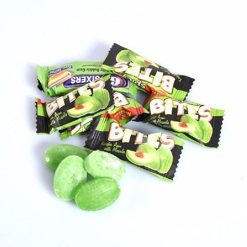 Green Flavoured Tasty And Delicious Candy Chocolate Bites