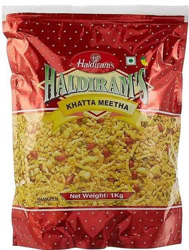 Khatta Meetha Namkeen(Contains Healthy Grains And Peanuts) Fat: 37  Milligram (Mg)