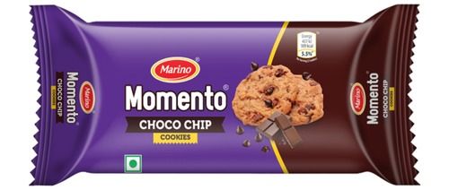 Momento Dark Choco Chip Eggless Cookies For Parties, Festival And Celebration