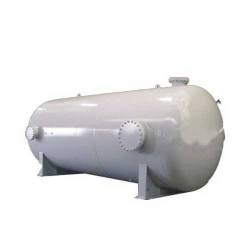 Metal White Powder Coated Galvanized Iron Industrial Pressure Vessel For Storage