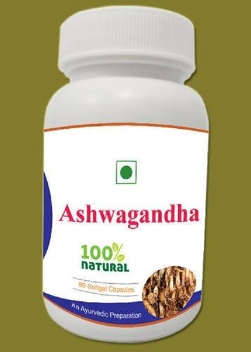 100% Natural and Herbal Ashwagandha Softgel Capsule