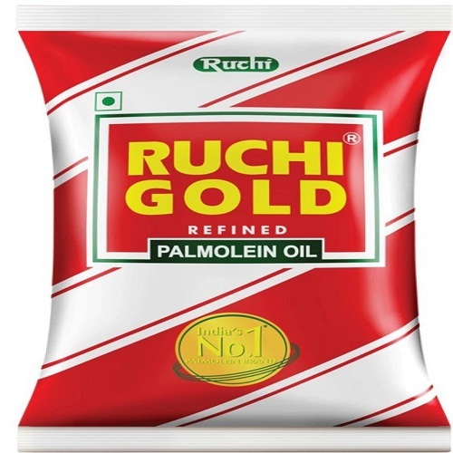 Common 100% Natural And Pure 1 Liter Palmolein Ruchi Gold Palm Oil