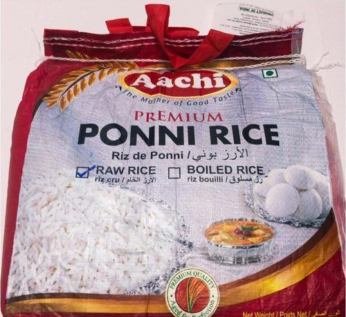 100% Natural, Smooth and Fluffy Texture Thanjavur Ponni Raw Rice