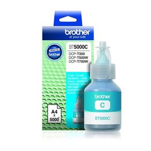 Brother BT5000C Cyan Color Printer Ink For DCP-T300, DCP-T500W And DCP-T700W
