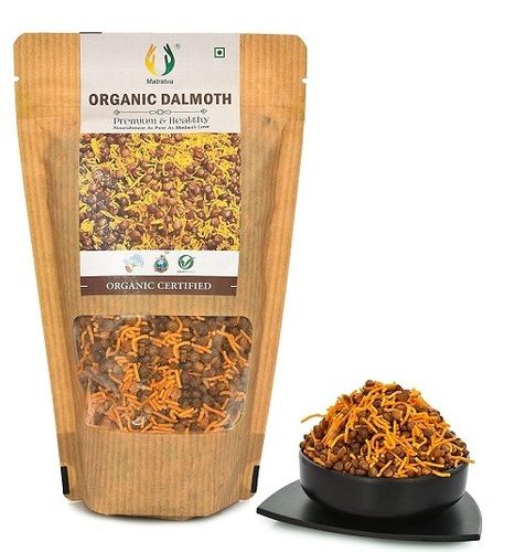 Delicious Taste 500gm Crunchy and Spicy Organic Dal Moth Namkeen
